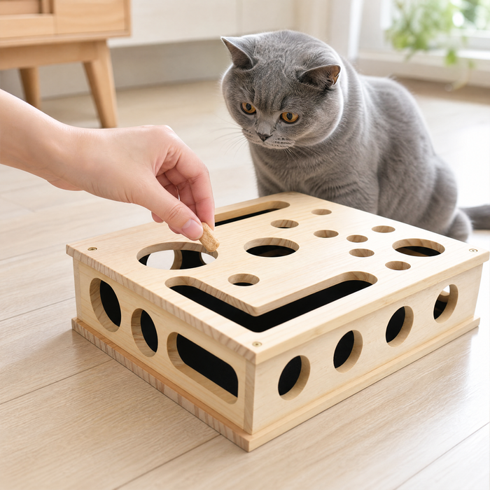 Schritt 1: Leckerli verstecken